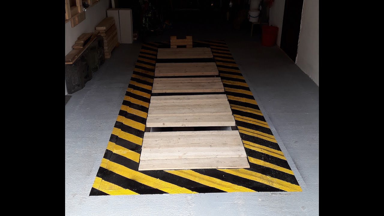 Groapa de lucru/reparatii auto/Car repair pit