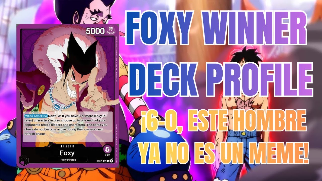 (OP14) FOXY 6-0 WINNER DECK PROFILE | ¡AHORA SÍ! ¡ESTE ZORRO ESTÁ FUERTE!