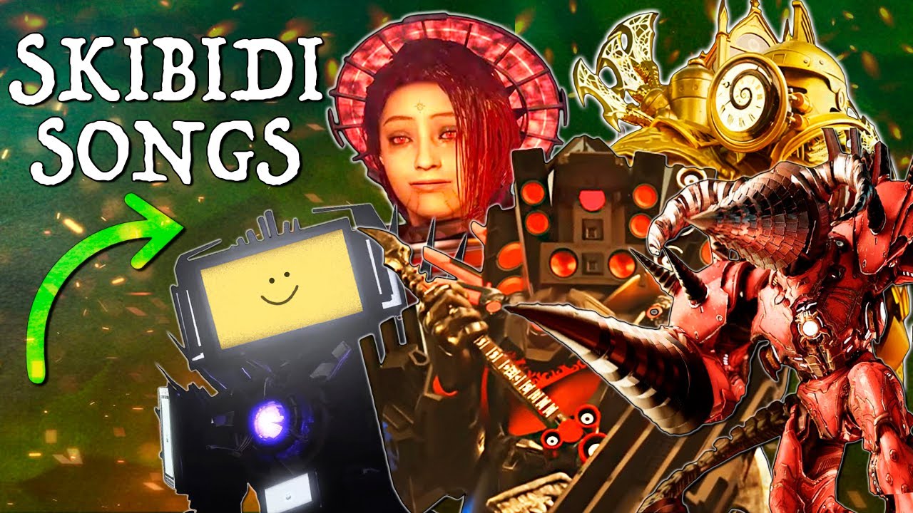 TOP 6 SKIBIDI TOILET SONGS (All upgraded titans) Titan clockman Astro duchess Dragon drillman