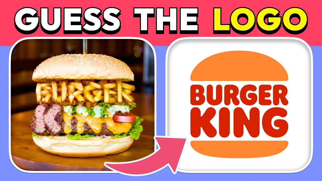 Guess by ILLUSION - Food LOGO Edition ✅🍔🍟 Easy, Medium, Hard Levels