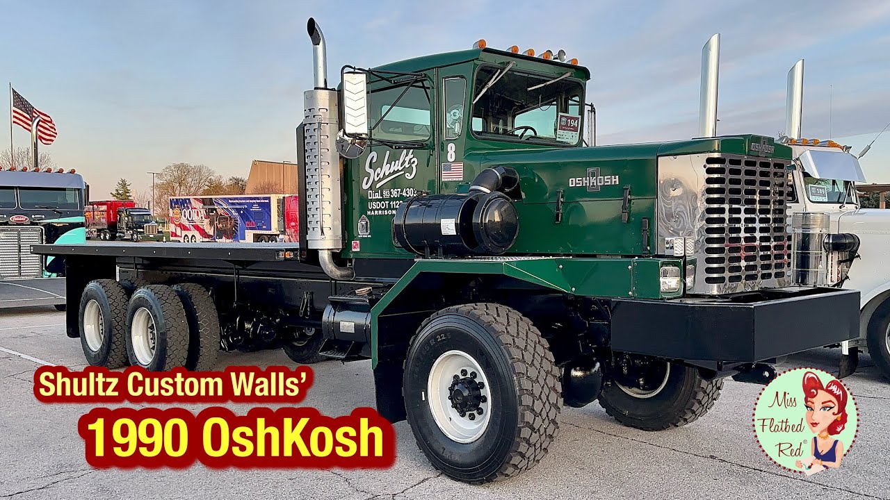Shultz Custom Walls’ 1990 6x6 Oshkosh Truck Tour