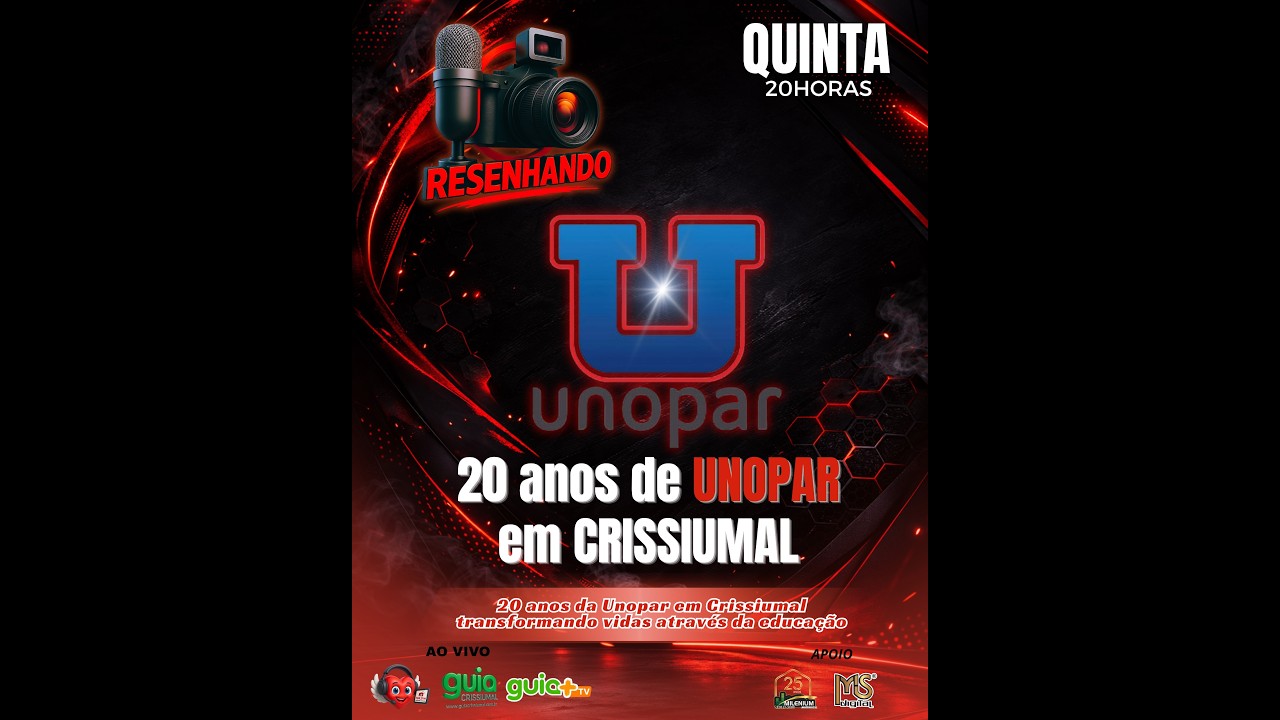 Resenhando 040 - 20 anos de Unopar em Crissiumal
