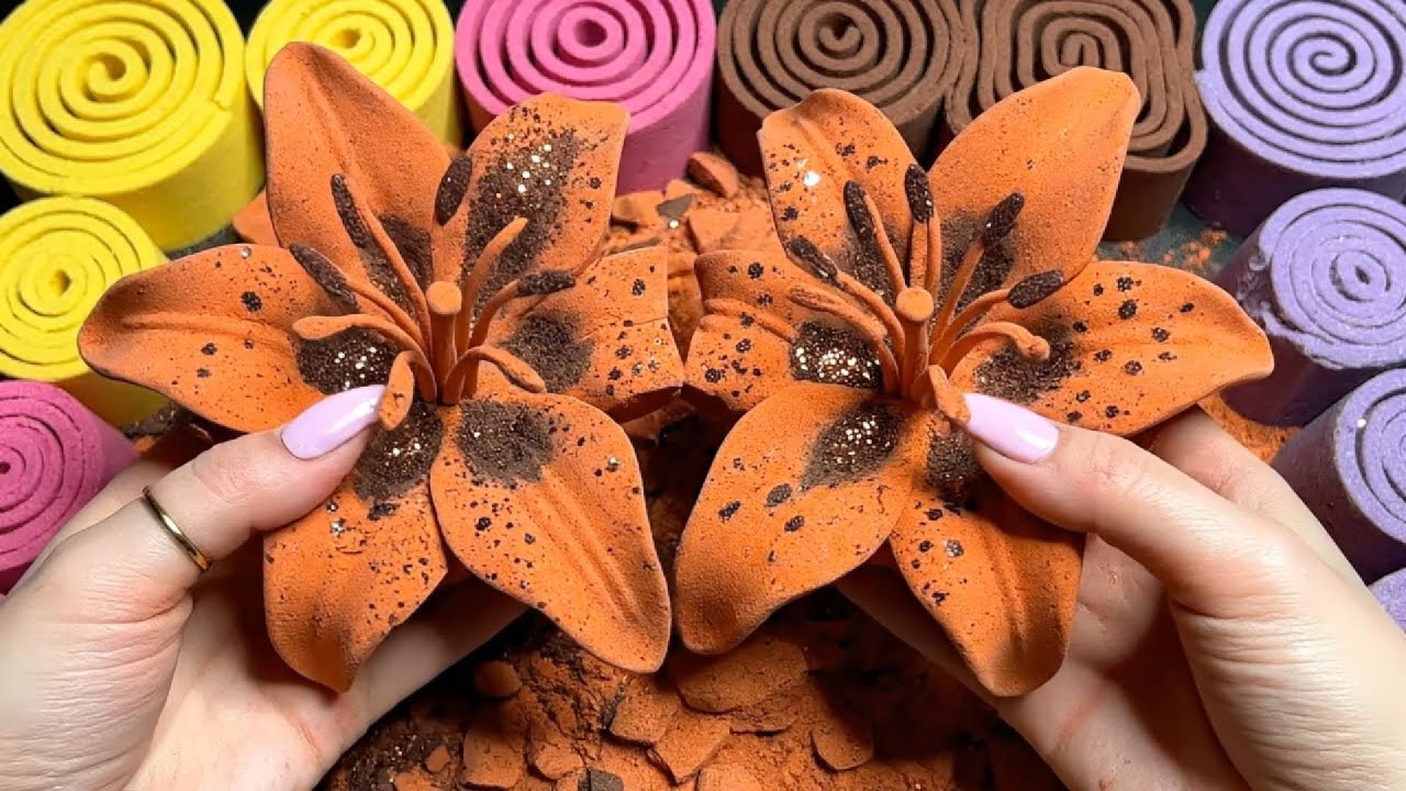 EXTREME Sand Flower Crushing ASMR | Cannonball & Bauhinia | Loud Snaps & Deep Crunch