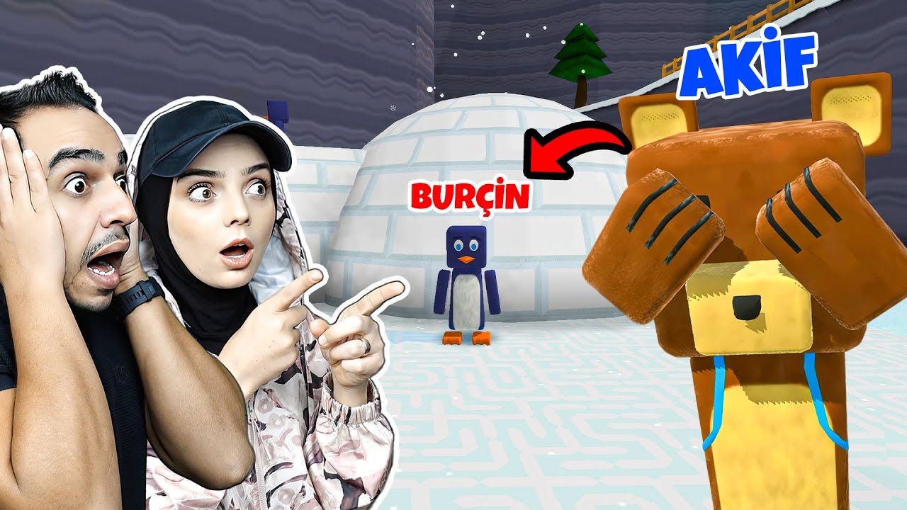 KAR VADİSİNDE SAKLAMBAÇ OYNADIK! YAKALANMADI!🔍😱