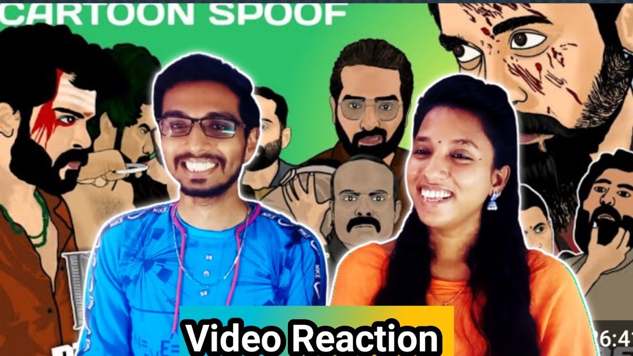 Vikram Movie Spoof Multiverse 😂|Cattoonz Video Reaction|Tamil Couple Reaction|@abiraje