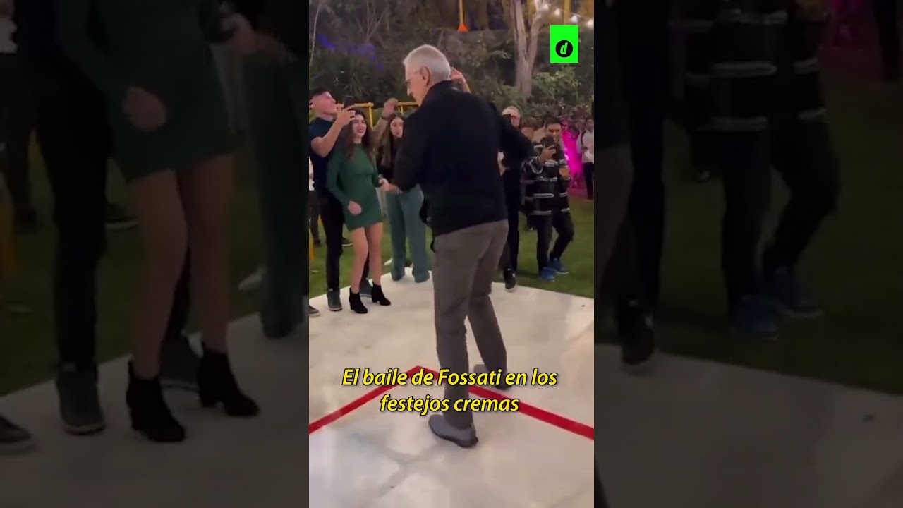 As&iacute; bail&oacute; el profe JORGE FOSSATI en los festejos de la 'U' tras coronarse CAMPE&Oacute;N | Depor