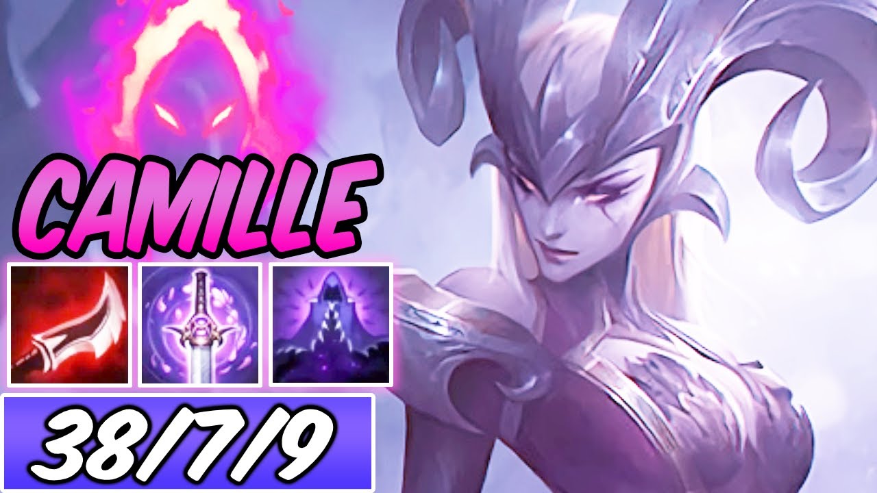 INSANE BURST FULL LETHALITY DARK HARVEST 40% COVEN CAMILLE MID | 60k DMG | New Build & Runes | S10