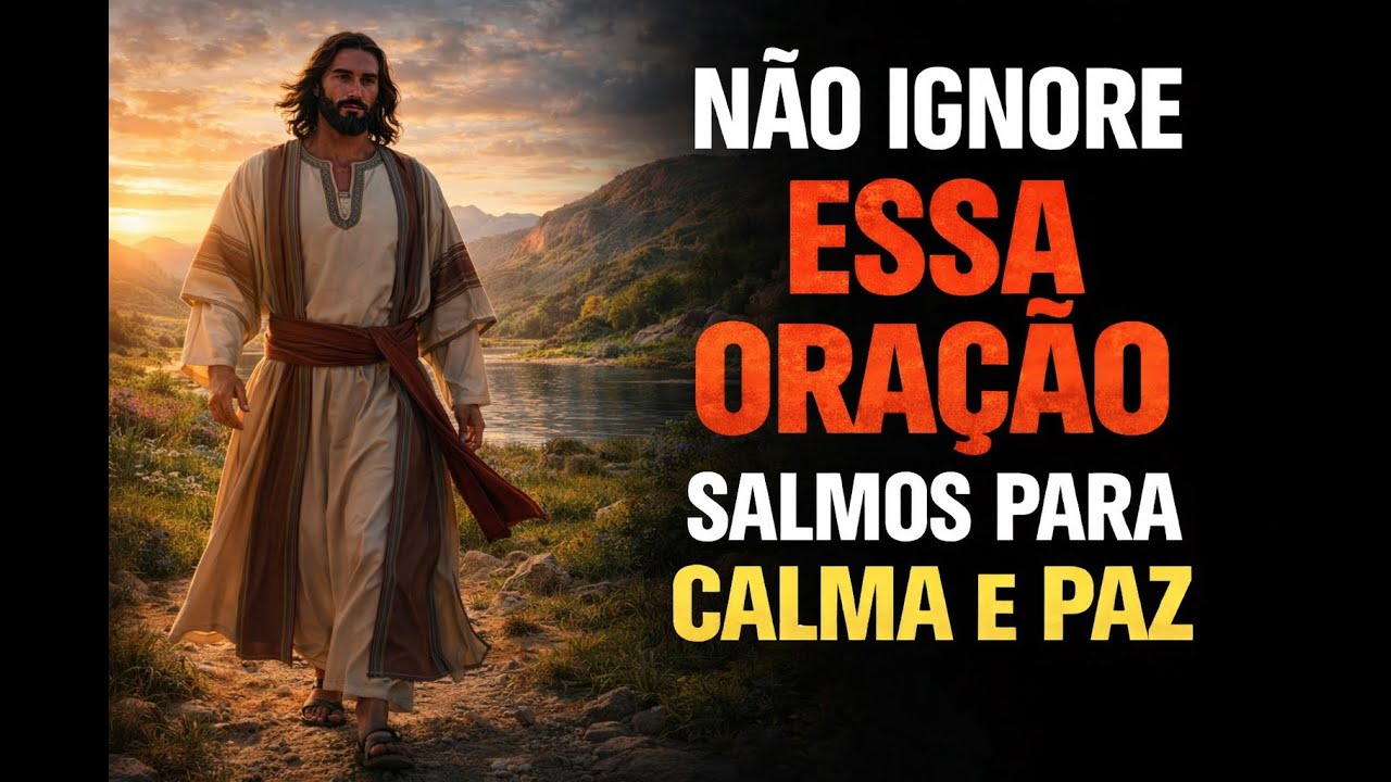 Como ORAR mesmo CANSADO, ORAÇÃO PODEROSA em SALMOS para CALMA e PAZ