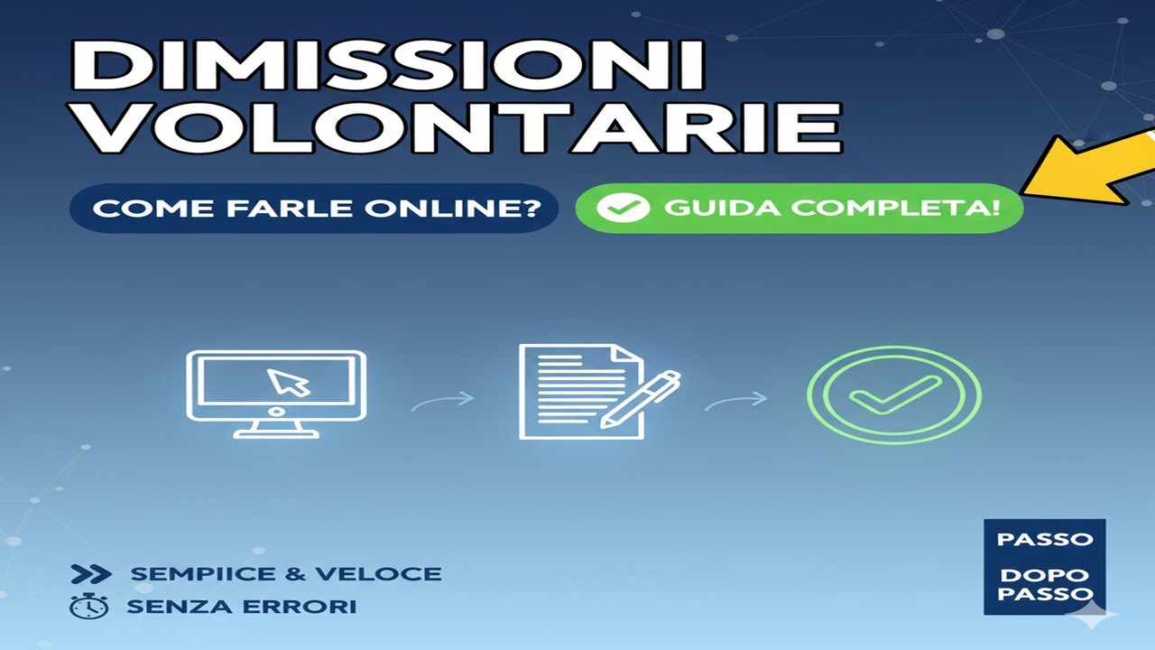 Come Fare Le Dimissioni Volontarie Online in 2 Minuti