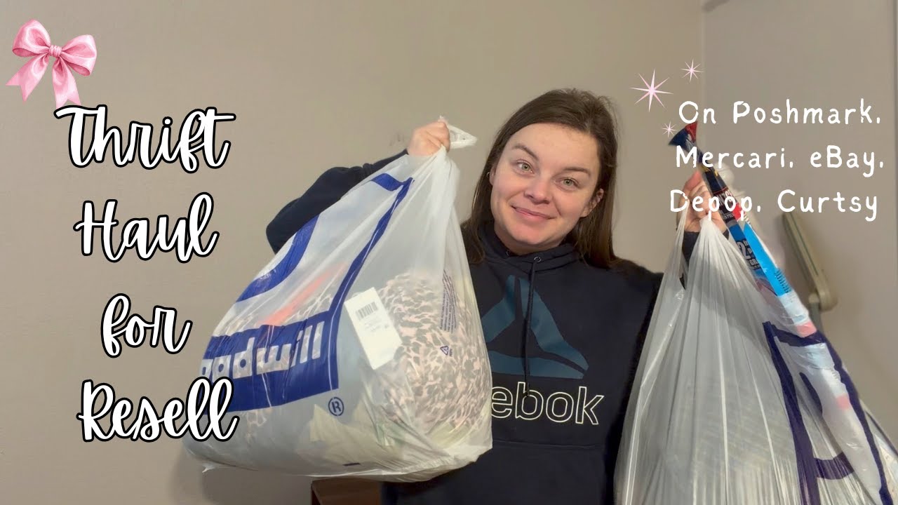 Покупка товаров в Goodwill для перепродажи и личного использования: Mary Kay, Hoka, Free People, ...