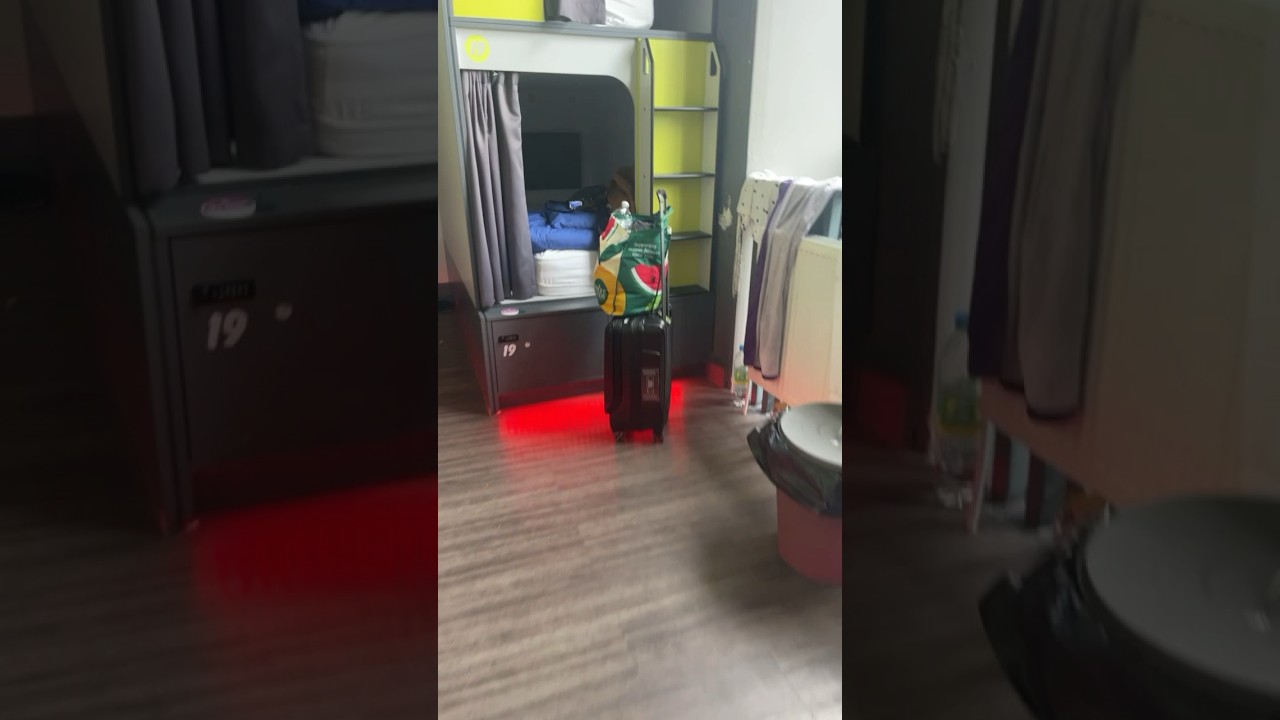 $20 #pod capsule #hostel in #edinburgh #budgettravel #solotravel #backpacking #exploring