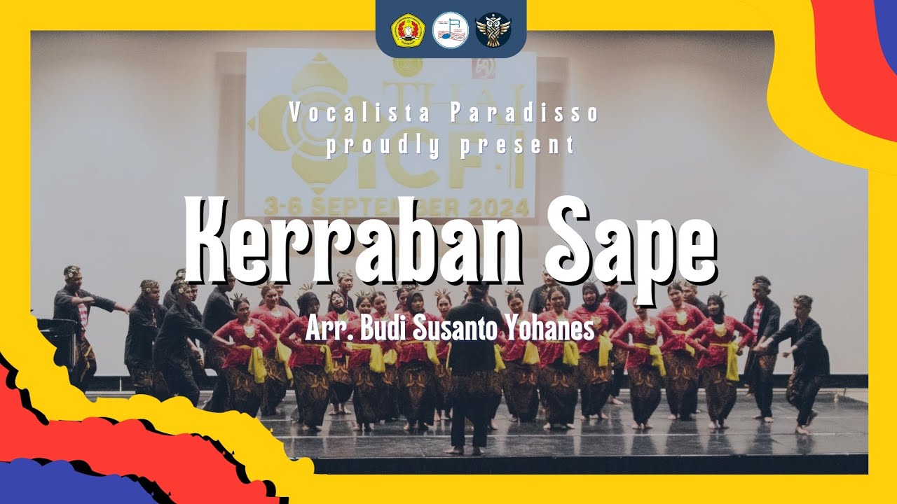 KERRABAN SAPE, Arr. by Budi Susanto Yohanes - PSM Vocalista Paradisso UPN "Veteran" Yogyakarta