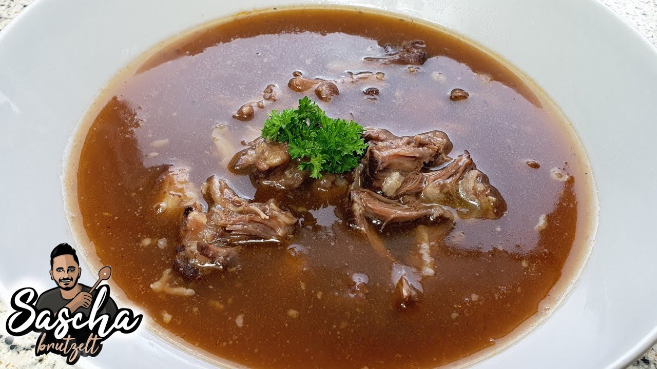 Beste Ochsenschwanzsuppe, wie bei Oma | Sascha brutzelt