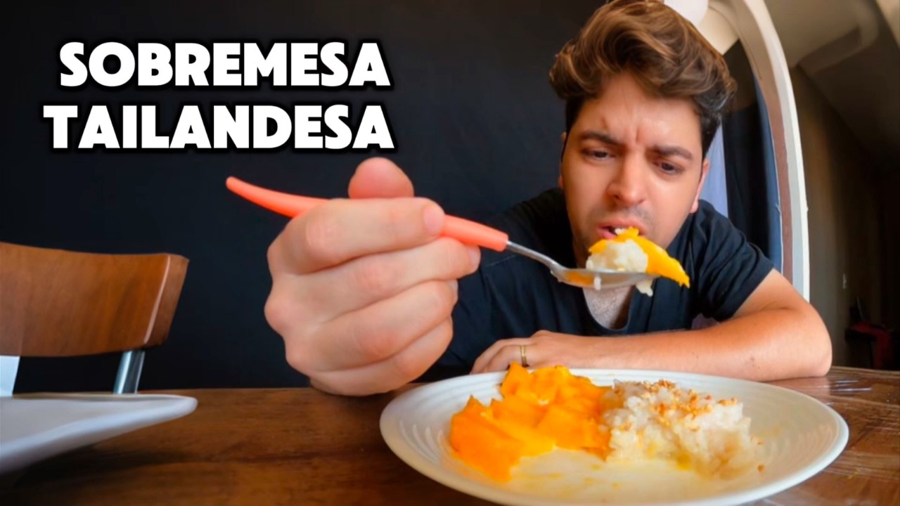 Receita da Arroz doce com Manga Tailand&ecirc;s - Sou mochileiro