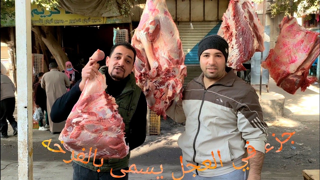 الفرخه🐔 في العجل🐄 آلذ حتت لحمه ممكن تاكلها😍 #ذوق_البلد