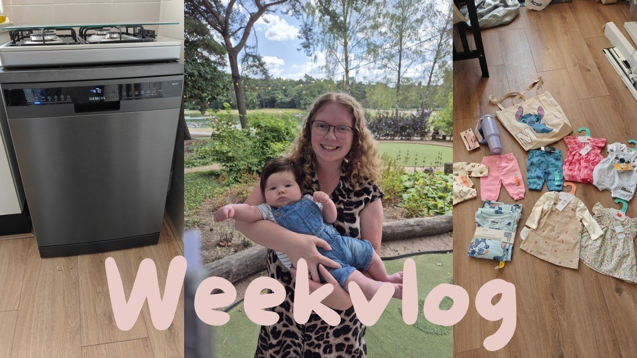 Nieuwe vaatwasser, shoplog & op vakantie - Weekvlog 9