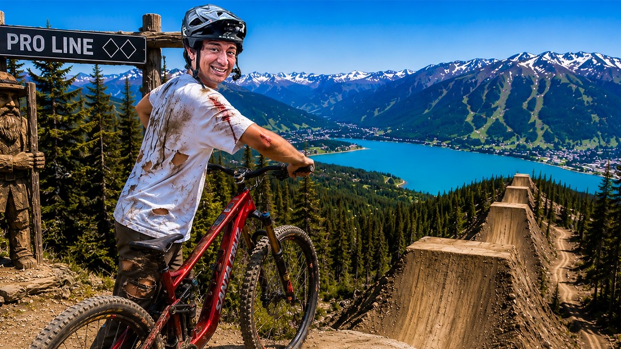 I Tried Mountain Biking WAY Above My Skill Level
