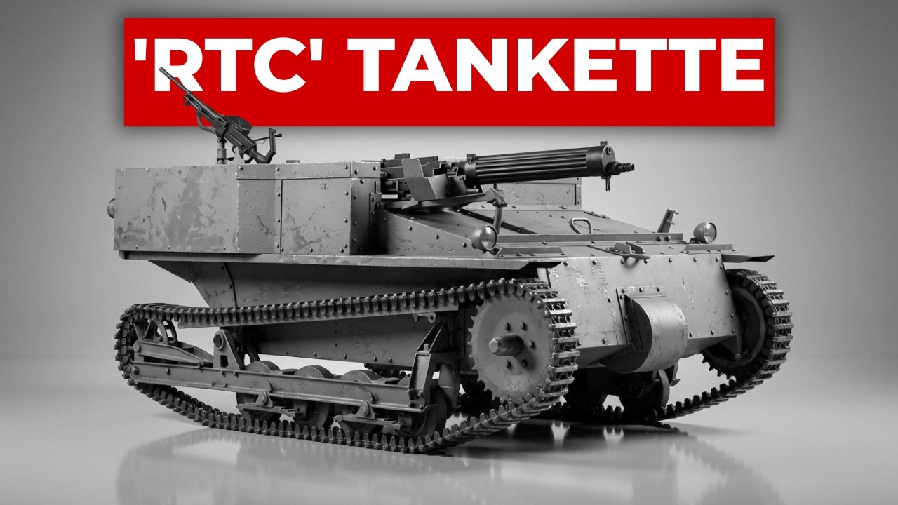 The 'Tiny' British Tankette That Changed How Armies Move Infantry And Was Copied By 16 Nations