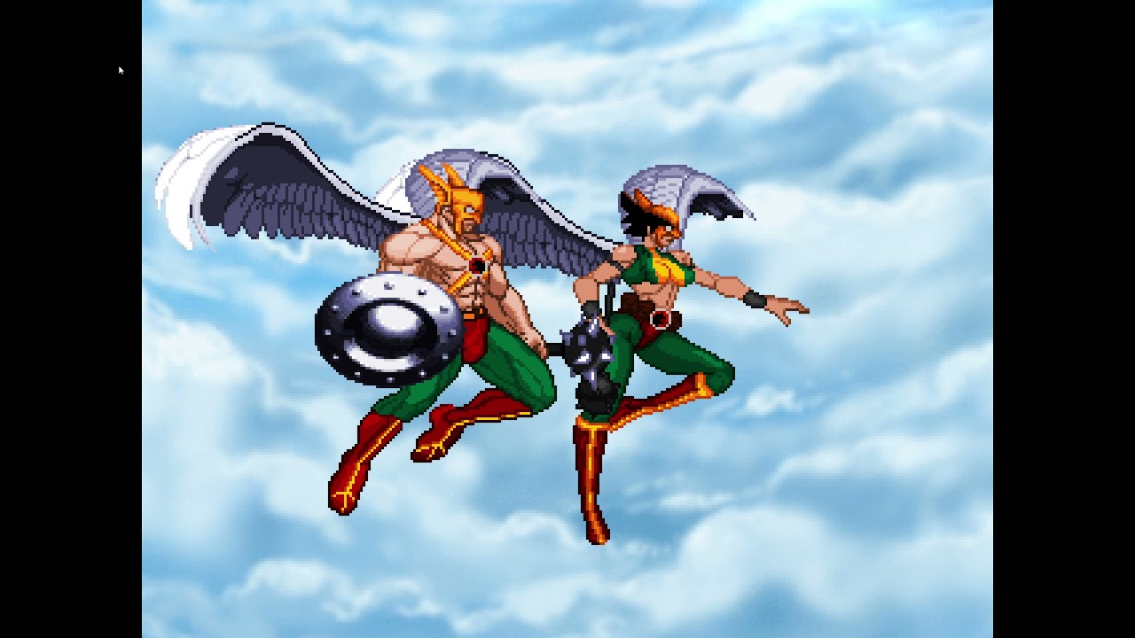 M U G E N Hawkman Vs Black Panther