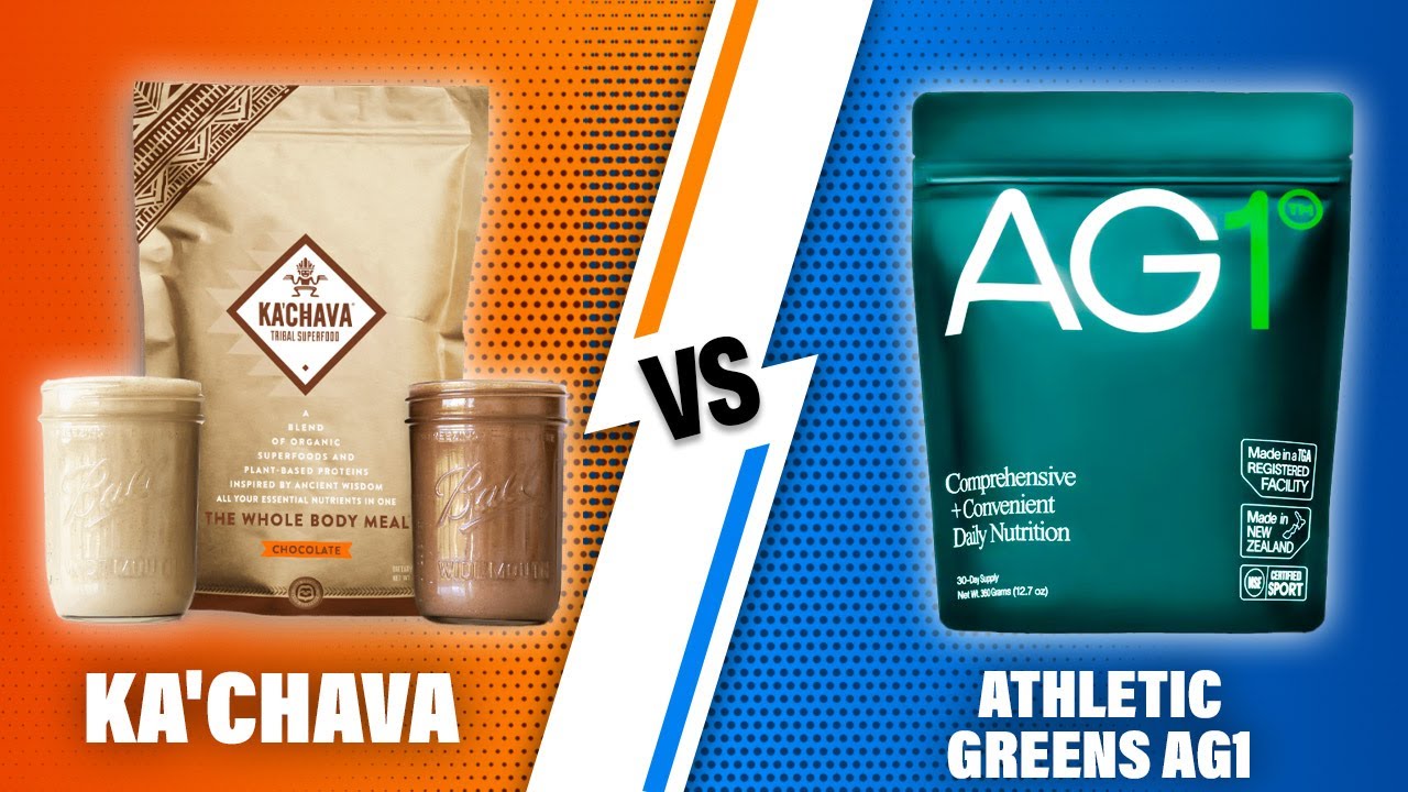 Ka'Chava против Athletic Greens AG1: сравнение их преимуществ и недостатков (какой из них стоит к...