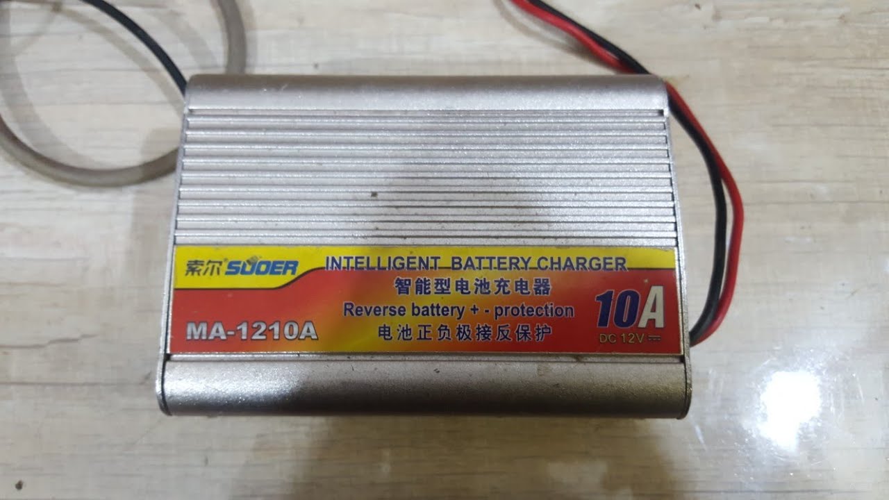 12volt 10amp battery charger fault repair ok