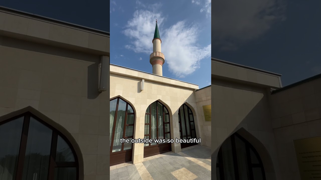 Checking out a mosque in every country in the world! The Vienna Islamic Center in Austria #shorts