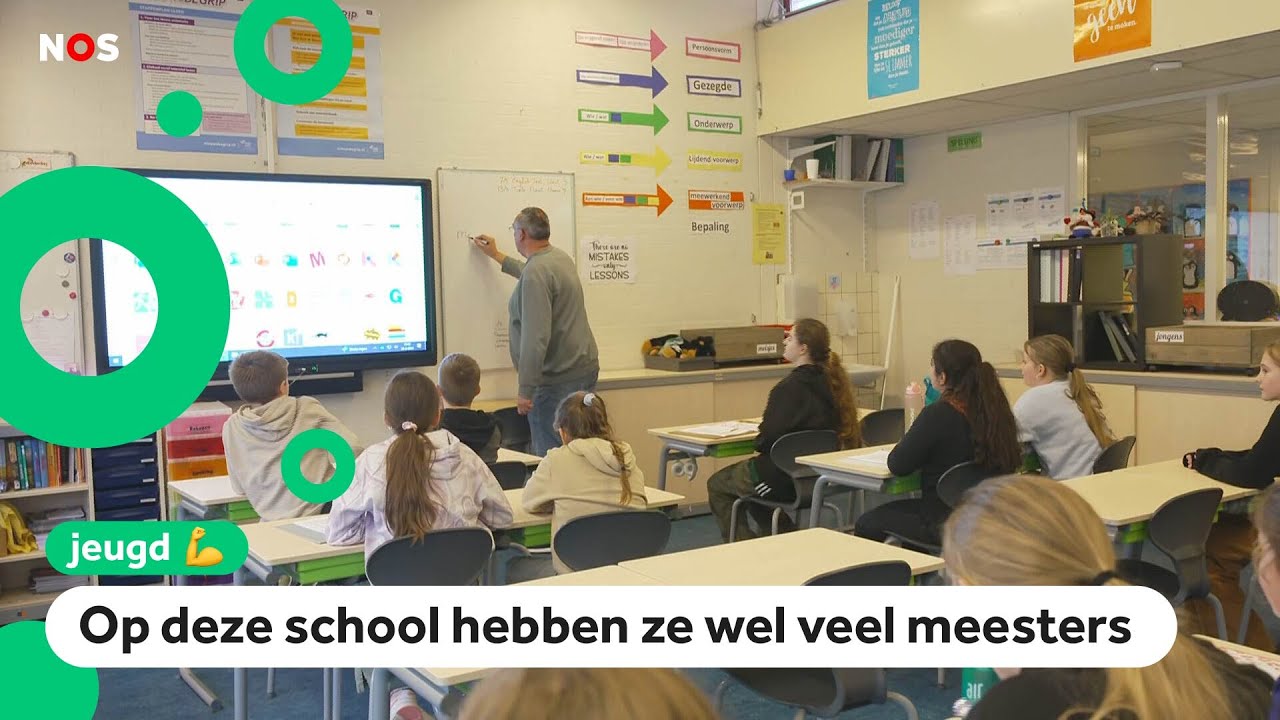Politici: 'Er staan te weinig meesters voor de klas'