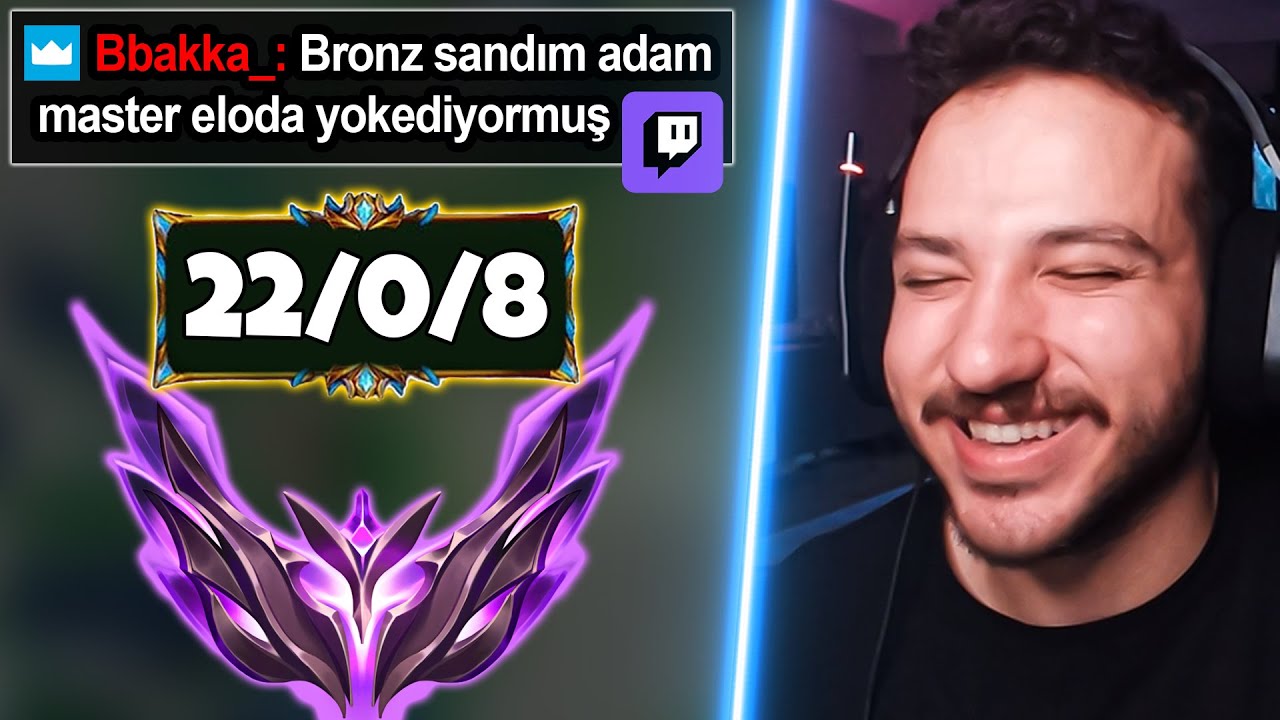 22-0 Oynayıp Master'a Çıktığım Maç | KassadinsCreed