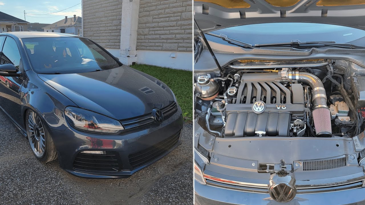 Color sanding and Final Assembly -  Mk6 Golf R Front Bumper Conversion
