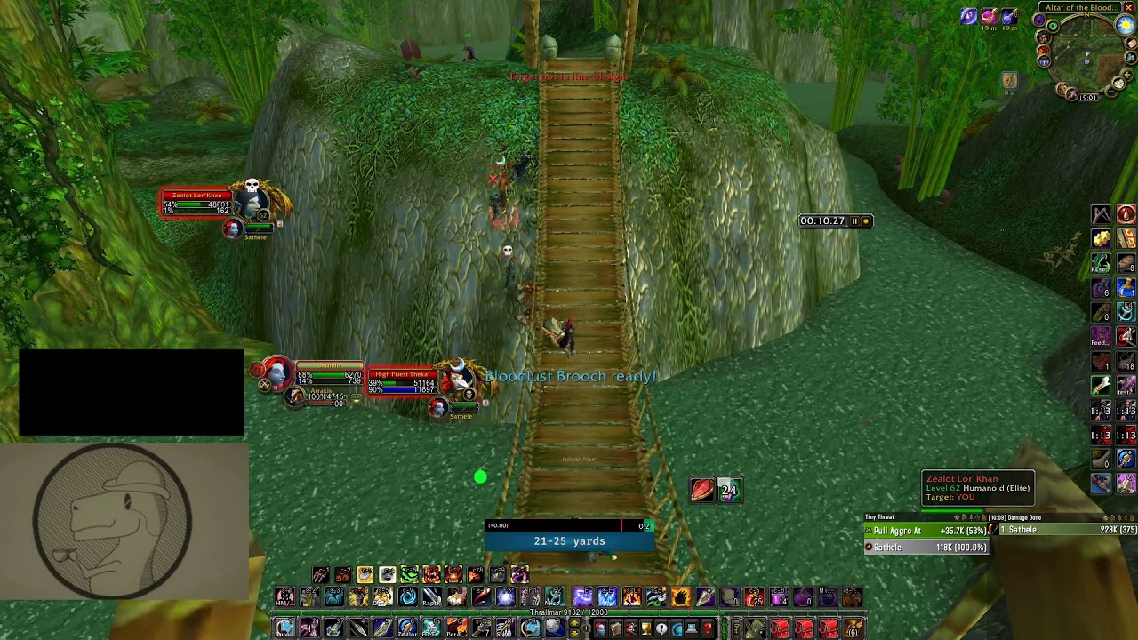 Classic TBC: Hunter solo Zul'Gurub Tiger Boss