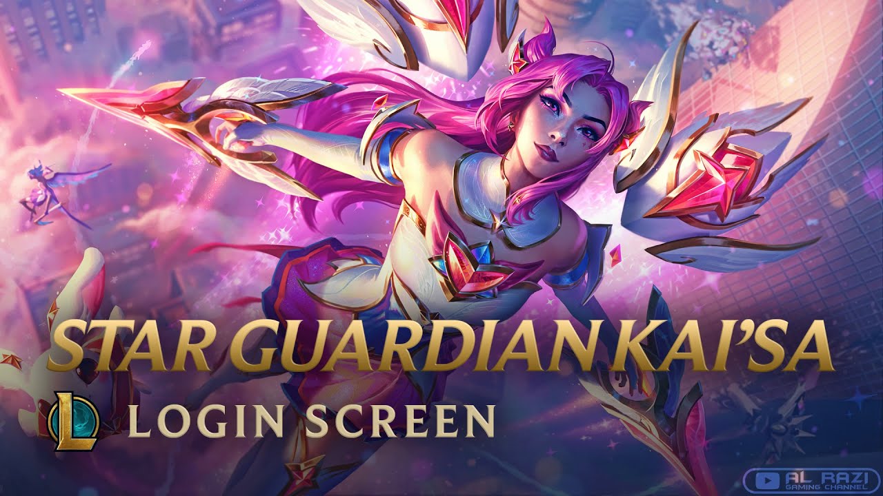 Star Guardian Kai'sa | Login Screen | Animated Splash Art - League of Legends