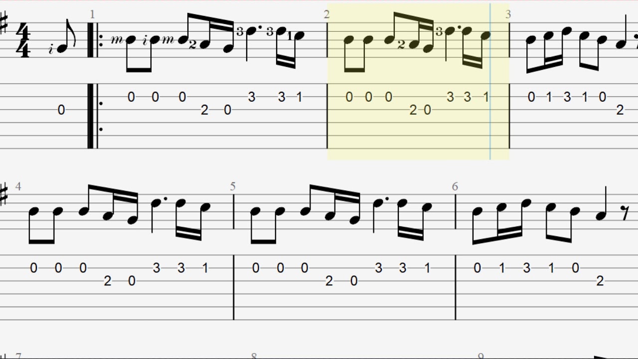 La Primavera - Vivaldi - Guitarra TAB