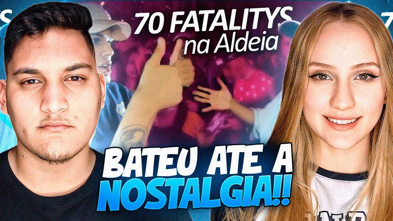 70 rimas que MARCARAM A BATALHA DA ALDEIA - REACT EM CASAL