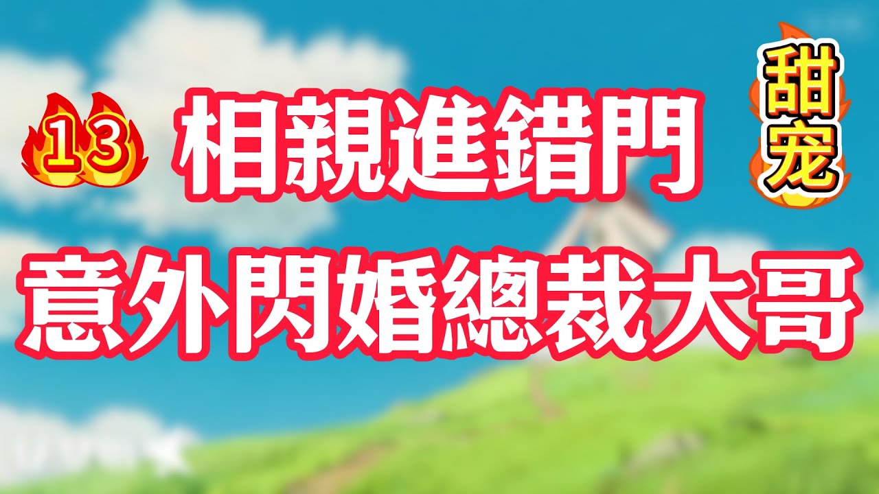 第十三集：相親進錯門，意外閃婚總裁大哥！