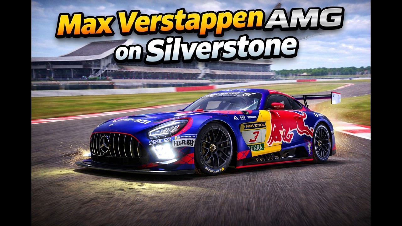MAX VERSTAPPEN AMG on Silverstone | !prozis !coaching