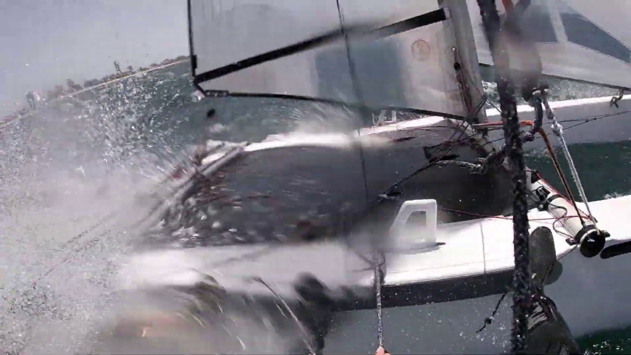 NACRA 5.8 Sailing Gold Coast Burleigh Bash