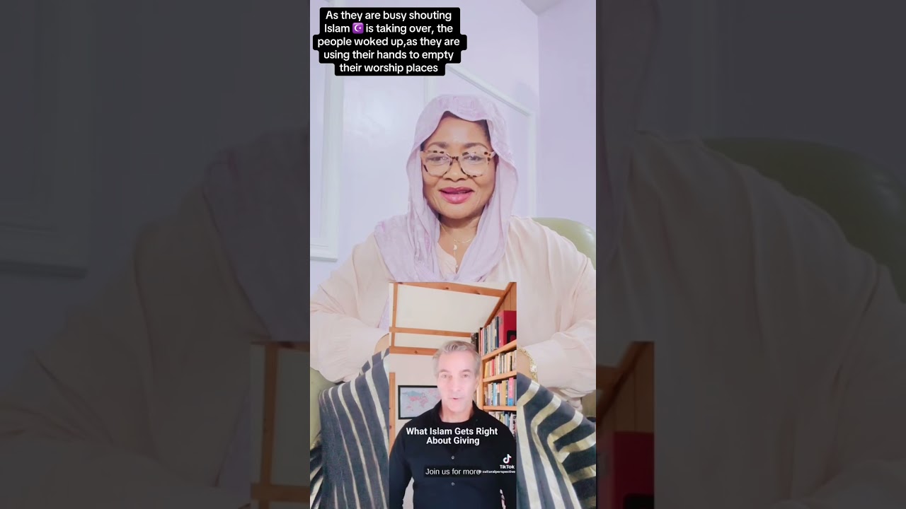 As they are busy shouting Islam is taking over,the people woked up,🙌to empty their worship places