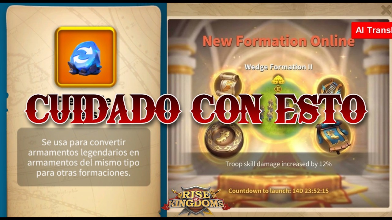 PREPARATE PARA ESTE CAMBIO - Rise of Kingdoms