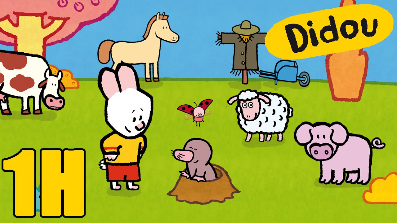 1 heure de Didou, dessine-moi la campagne | Compilation | Dessins animés pour les enfants