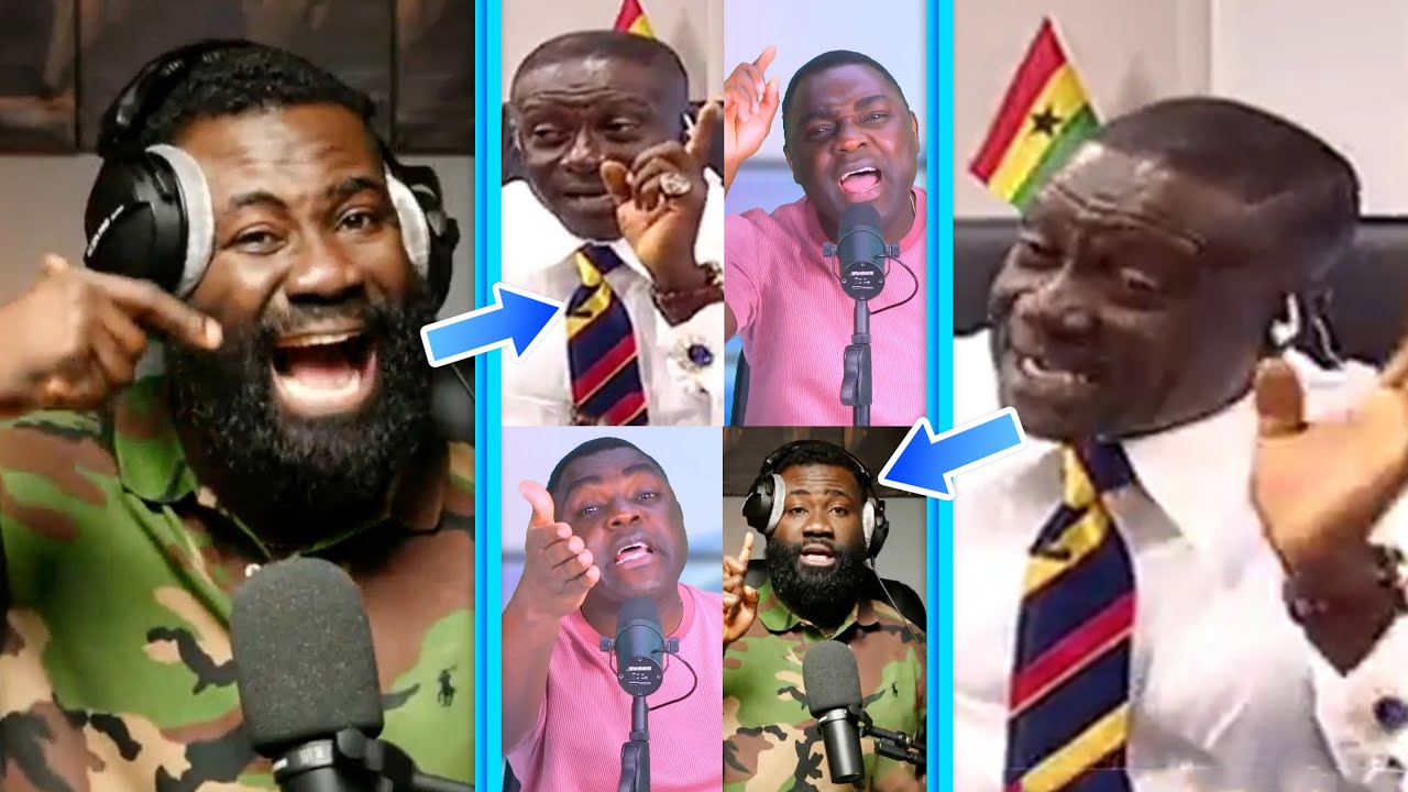 Apuu! Okatakyie Afrifa Angrily Replies Captain Smart On Claims Copying Kevin Taylor & Him; Jab Kevin