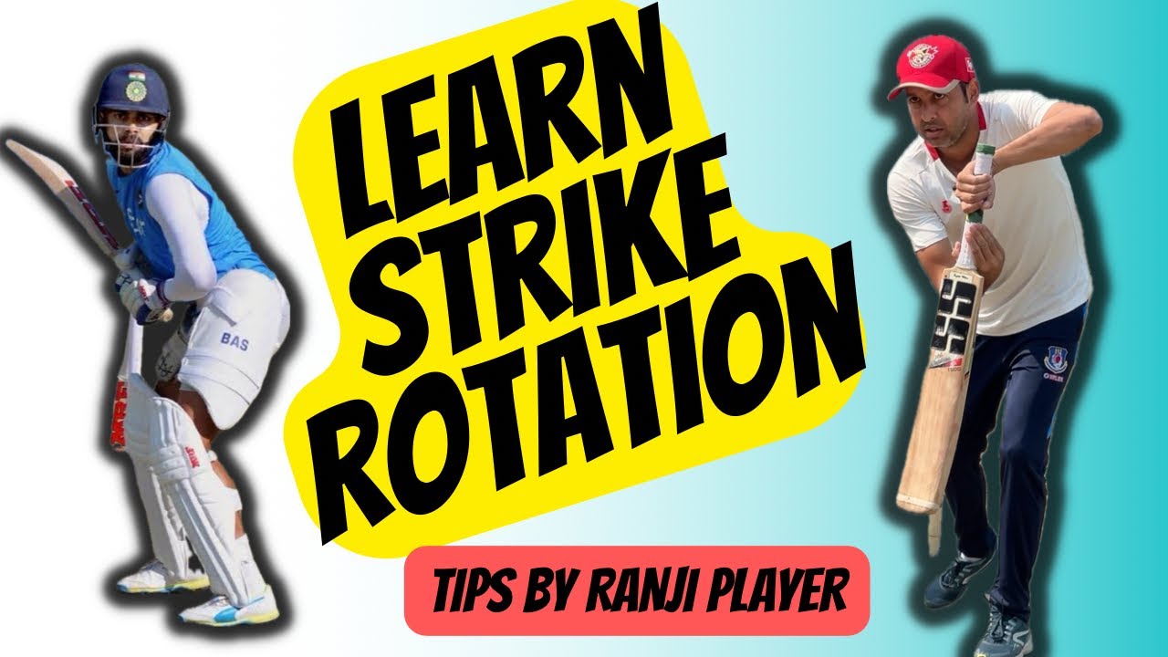 Batting Tips | Strike Rotation | How to Rotate the Strike | Batting technique Correction