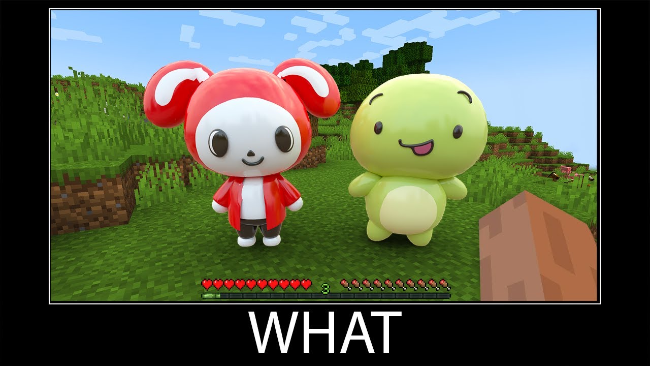 Minecraft wait what meme part 331 realistic minecraft JJ and Mikey