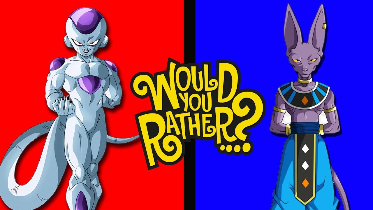 Frieza And Beerus Play Would You Rather!