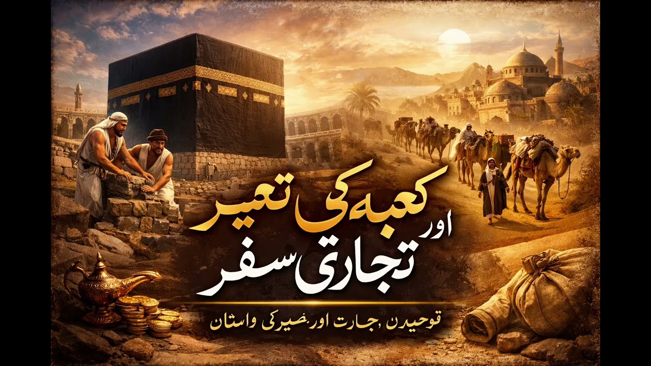 Kaaba Ki Tameer Aur Tijarat | Saudagari Se Safar Tak | Islamic History 