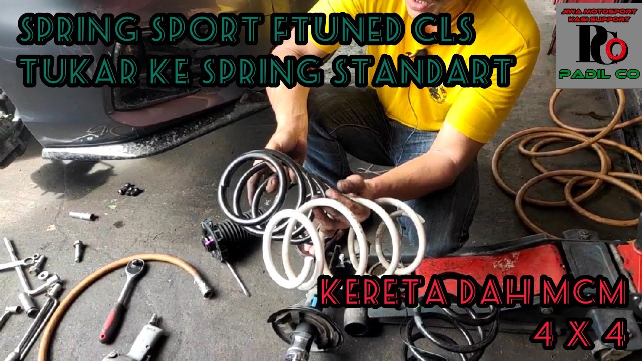 PART 1|CARA TUKAR SPRING SPORT FTUNED CLS KE SPRING STANDART HONDA CITY GN2 | HONDA CITY 2020 | 2021