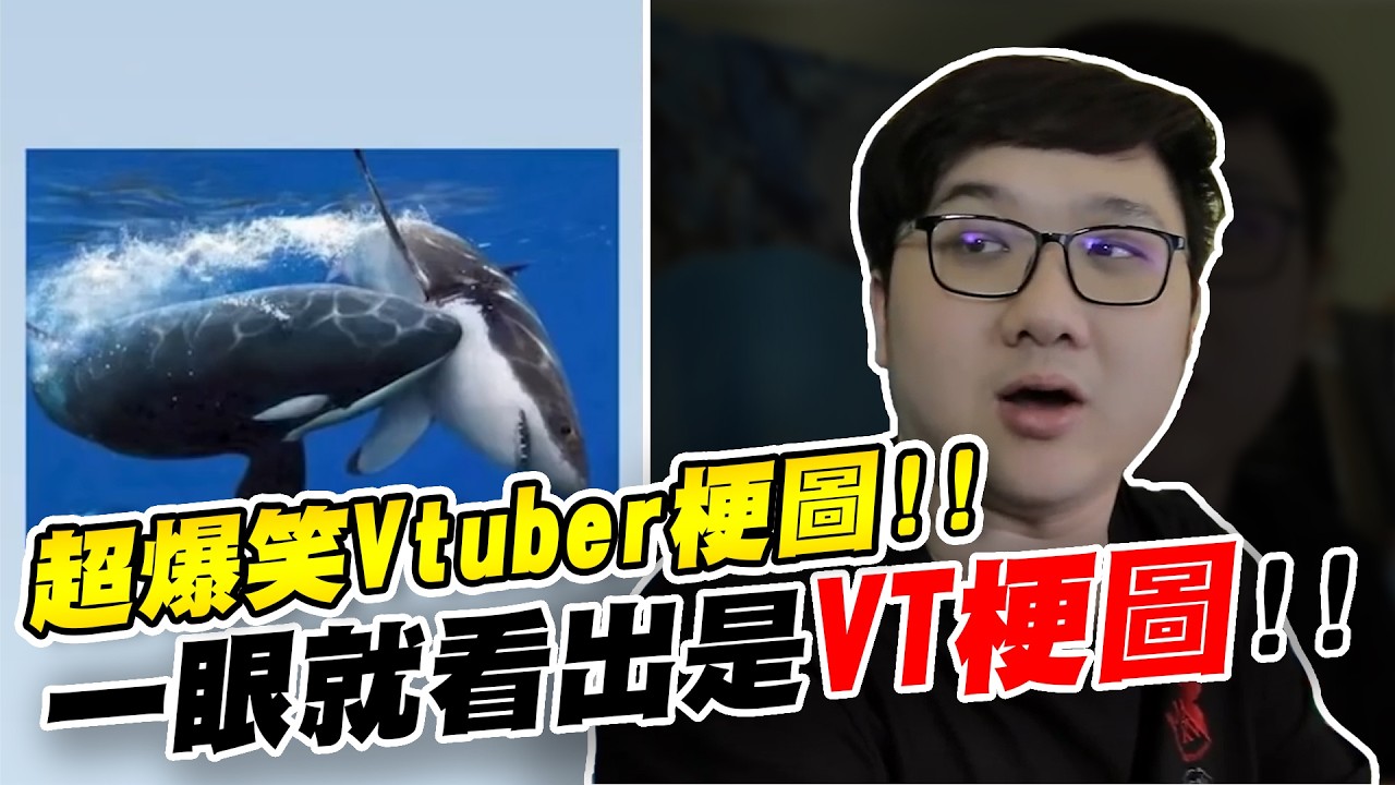 超爆笑Vtuber梗圖！！明明沒有出現VT！！卻一眼就看出是VT梗圖！！【黑羽】