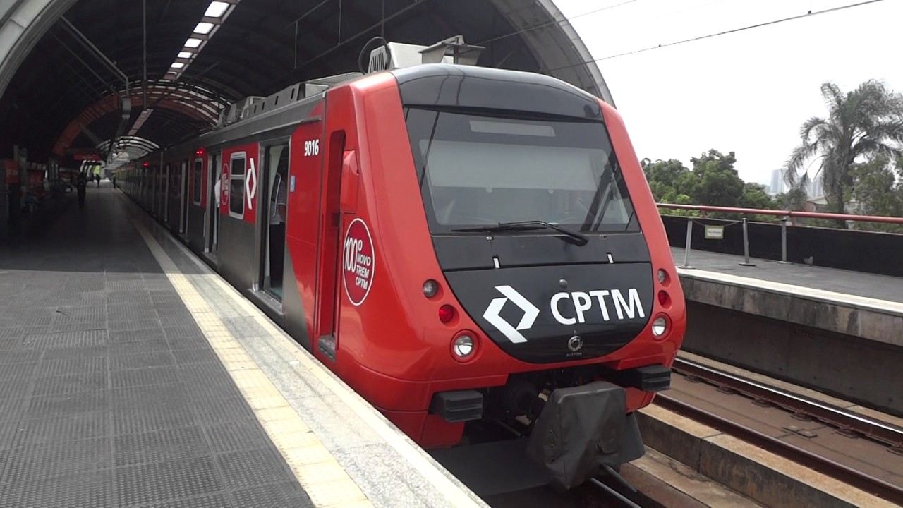 CPTM - Movimentação de Trens Alstom Série 9000 na Estação Dom Bosco - Linha 11 Coral Expresso Leste.