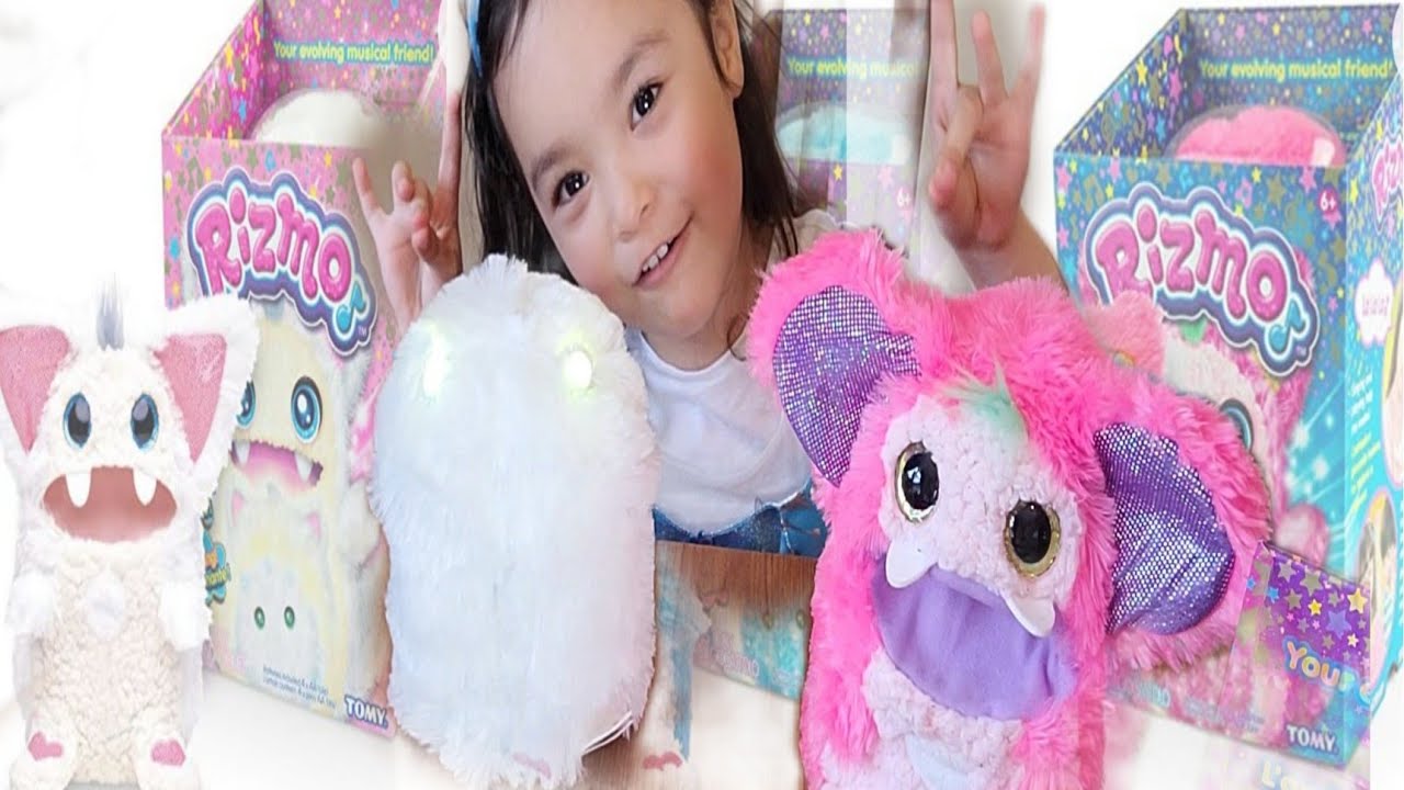 Rizmo Your Evolving Musical Friend | Interactive Plush Kids Toy with Fun Games | Cute Electronic Pet