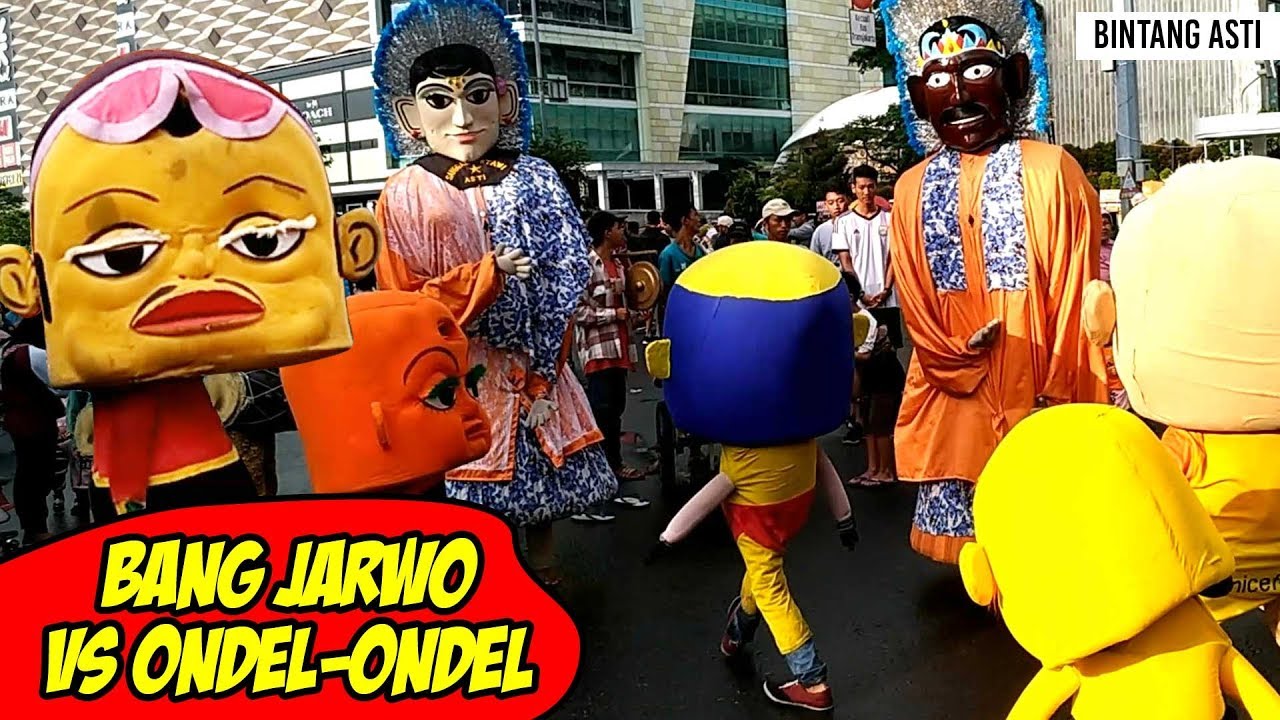 GOKIL!! Badut Bang Jarwo vs Ondel2 grup Bintang Asti