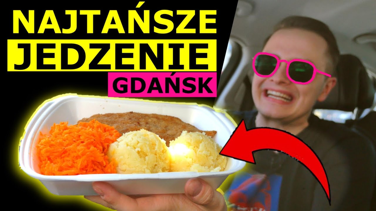 NAJTAŃSZE JEDZENIE W GDAŃSKU - JAK SMAKUJE OBIAD ZA 7 ZŁ?!